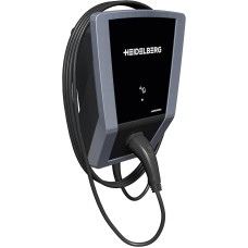 HEIDELBERG Uygulama kontrollü Amperfied Wallbox. 11 kW şarj gücü. §14 a uyumlu. 7,5 m şarj kablolu Şarj İstasyonu